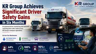 KR Group Achieves Significant Driver Safety Gains in Six Months